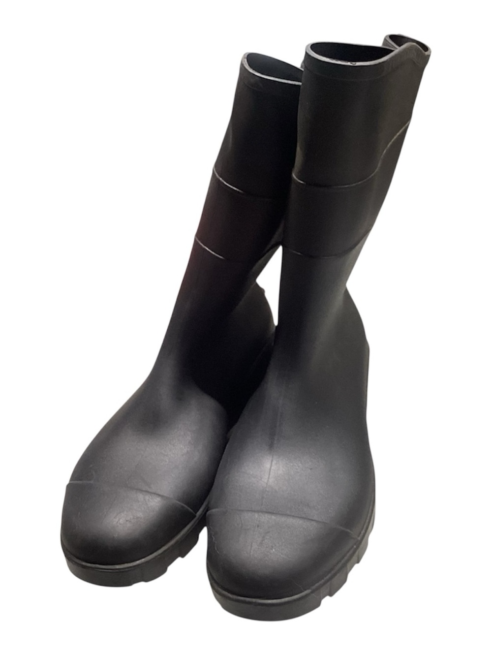 Black Tall Rubber Rain Boots size 12 men’s